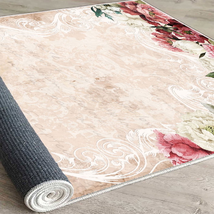 Conceptum Els1814 Alfombra de Pasillo de Terciopelo Multicolor 80 x 200 cm
